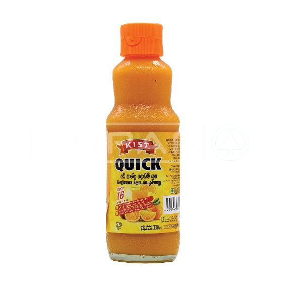 KIST Quick Orange Squash, 330ml