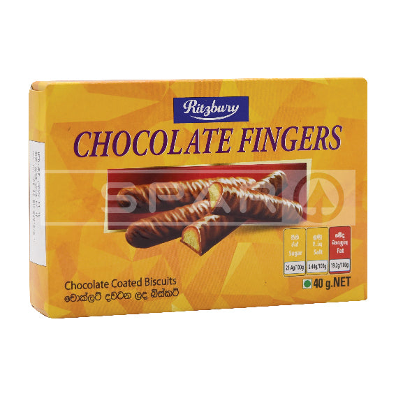 RITZBURY Choco Fingers, 45g