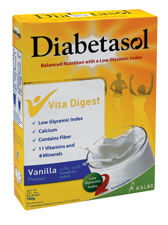 DIABETASOL Nutrition Powder Vanilla, 180g