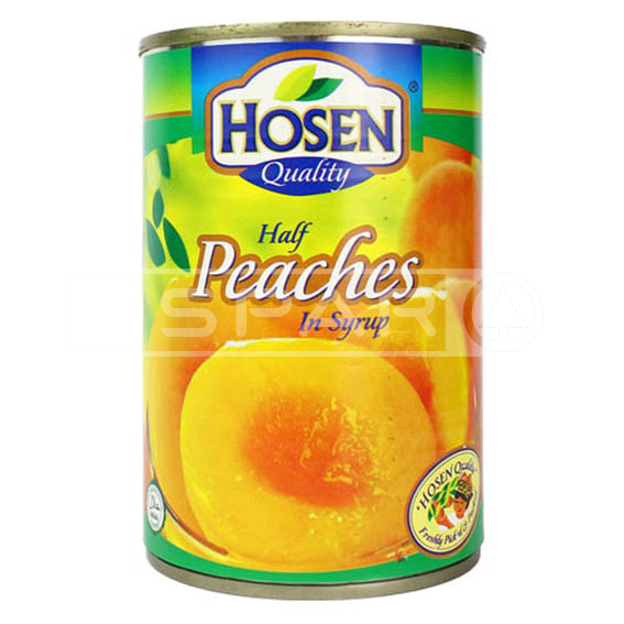 HOSEN Half Peach In Syrup, 420g