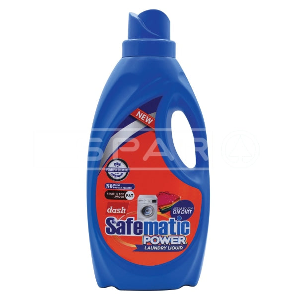 Dash Safematic Power Laundry Liquid 1L Household Items