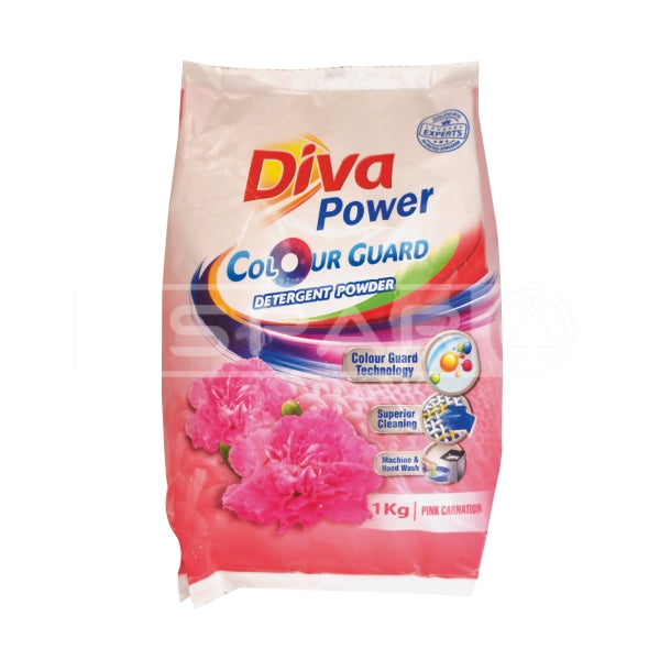 Diva Power Colour Guard Detergent Powder 1Kg Household Items