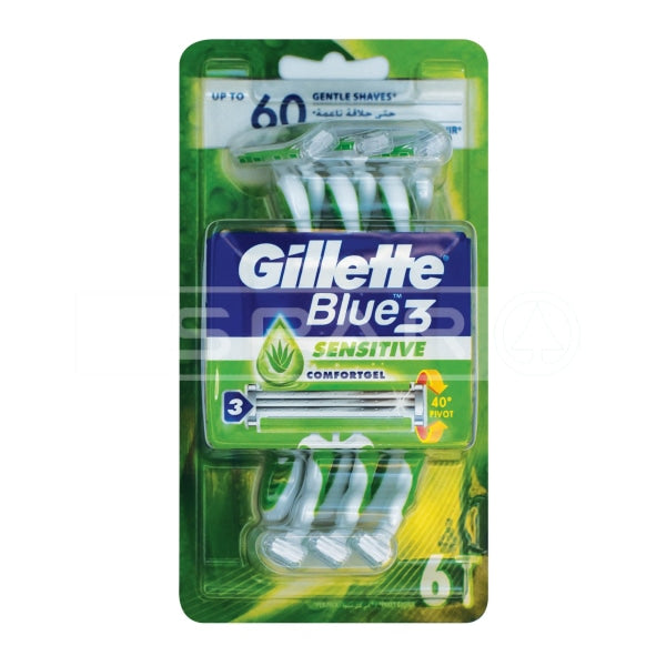 Gillette Blue 3 Sensitive Pouch Personal Care