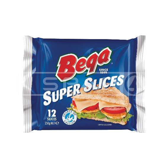 BEGA Cheddar Cheese Slices, 250g