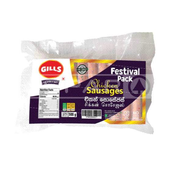 GILLS Chicken Sausages Festive Pack, 500g