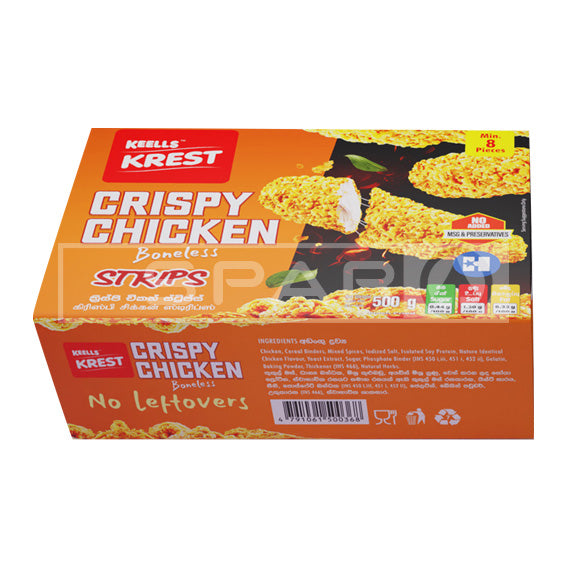 KEELLS Krest Crispy Chi/Fillet Strips, 500g