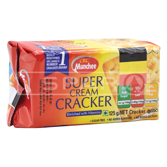 MUNCHEE Super Cream Cracker, 125g