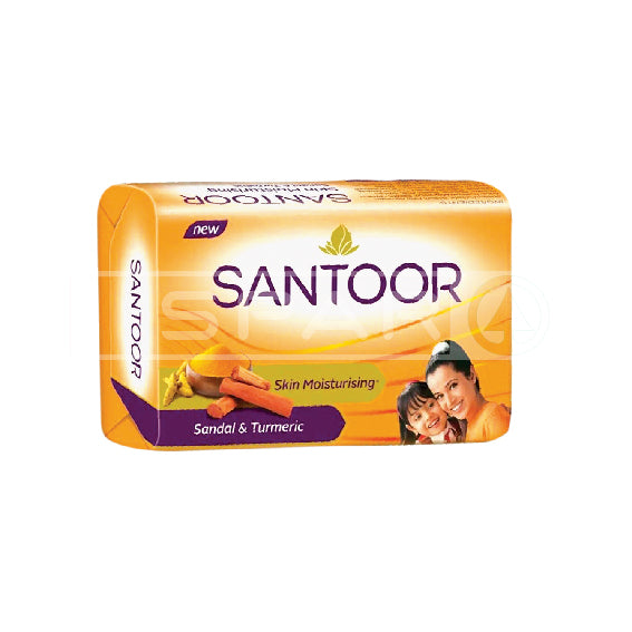 SANTOOR Soap Sandal & Turmeric, 70g