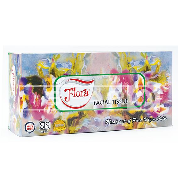 FLORA Face Tissues 2PLY, 200s