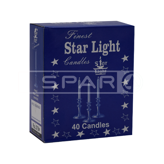 STAR LIGHT Candle Normal, 40's