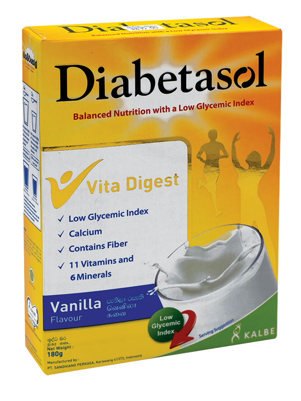 DIABETASOL Nutrition Powder Vanilla, 180g