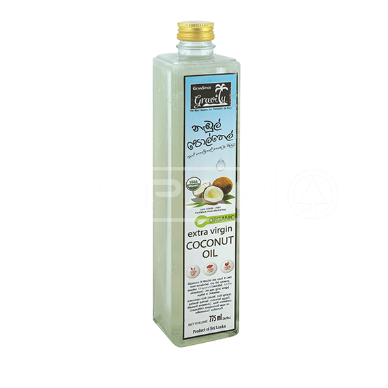 GRAVITY Extra Virgin Coconut Oil, 775 ml