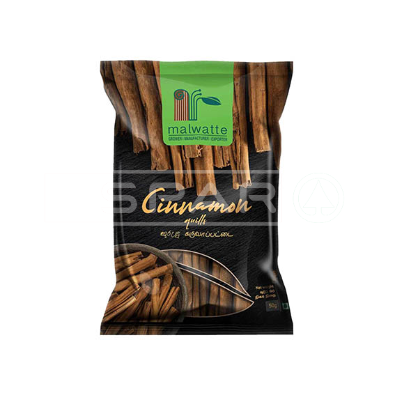 MALWATTE Cinnamon Quills, 50g