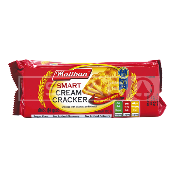 MALIBAN Biscuit Cream Cracker, 190g