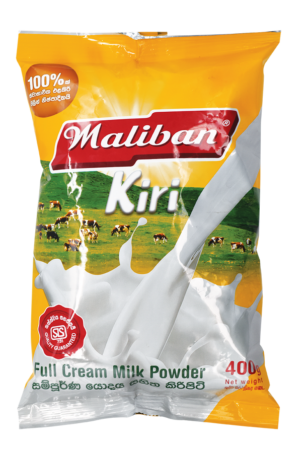 MALIBAN Full Cream Milk Powder Pouch, 400g