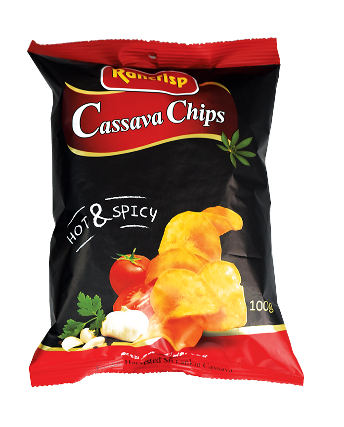 RANCRISP Cassava Chips Hot & Spicy, 100g
