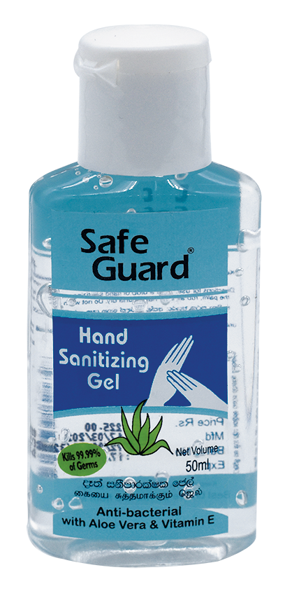 SAFE GUARD Hand Sanitizing Gel, 50ml