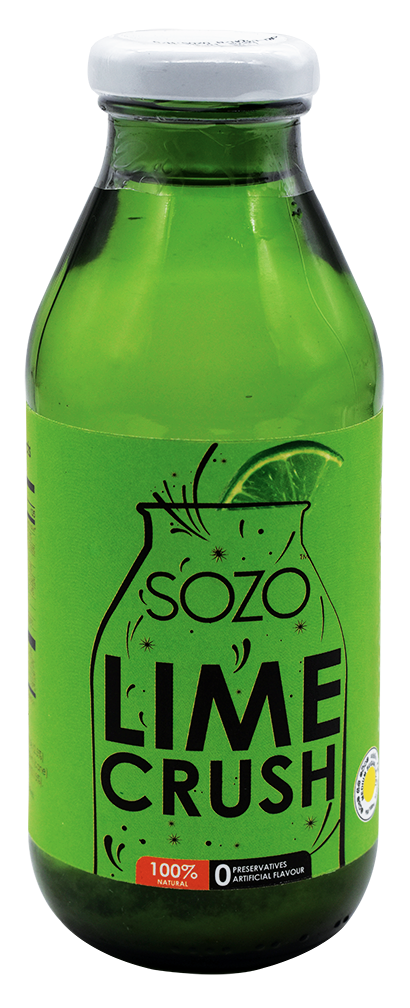 SOZO Lime Crush Nectar, 350ml
