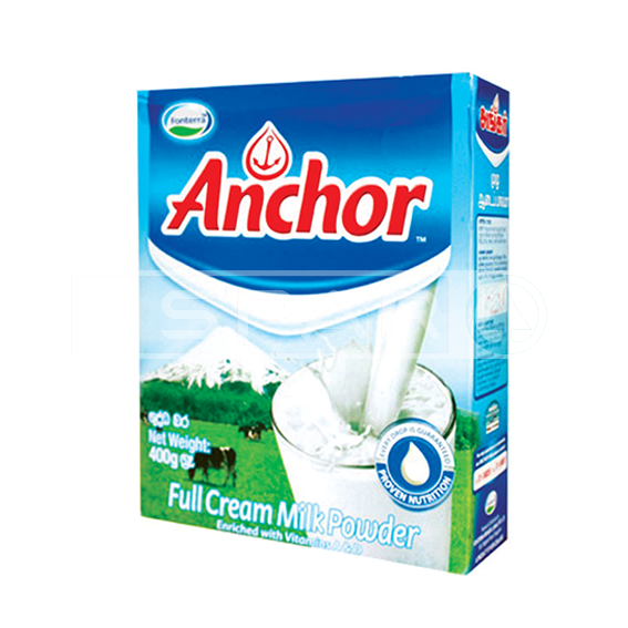 ANCHOR Full Cream Milk Powder, 400g - SPAR Sri Lanka