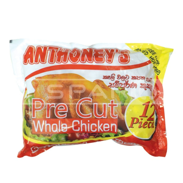 Anthoneys Pre Cut Whole Chicken Skin On Butchery