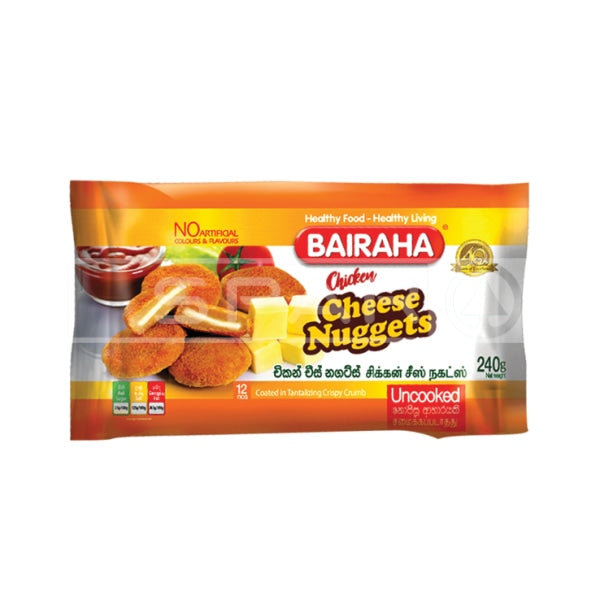 Bairaha Chicken Cheese Nuggets 240G Butchery