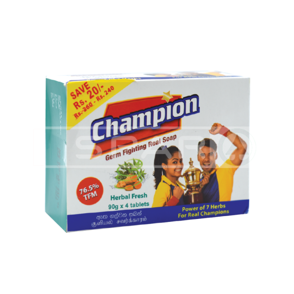 Champion Germ Fighting Soap Herbal Eco Pack Personal Care