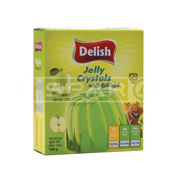 Delish Jelly Crystal Apple 100G Groceries