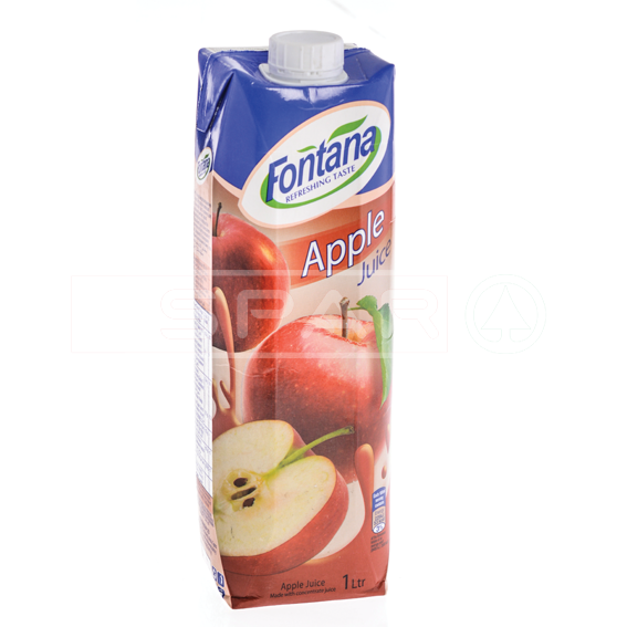 FONTANA Apple Juice, 100% Natural, 1litre - SPAR Sri Lanka