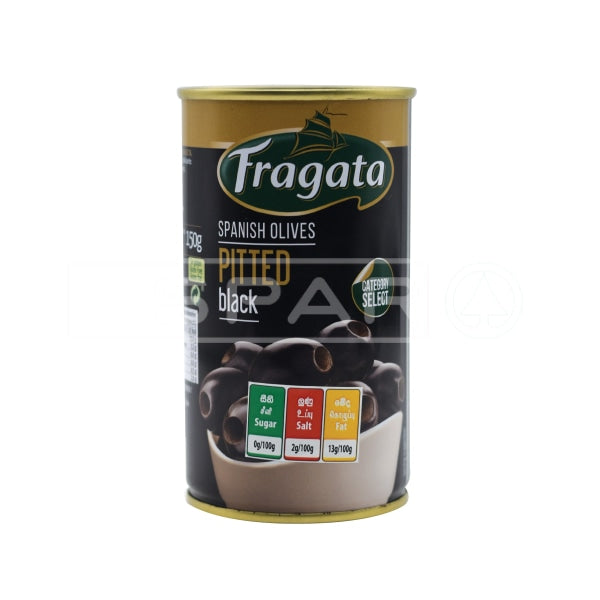 Fragata Olives Pitted Black 350G Groceries