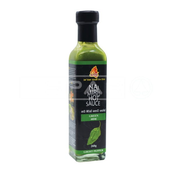 Gindara Nai Miris Hot Sauce Green 260G Groceries