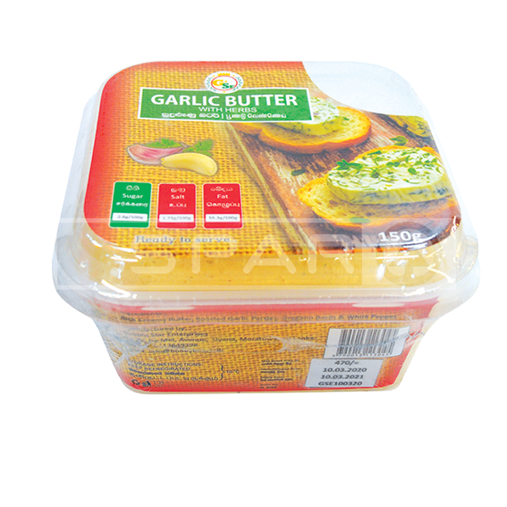 GOLDEN STAR Garlic Butter, 150g - SPAR Sri Lanka