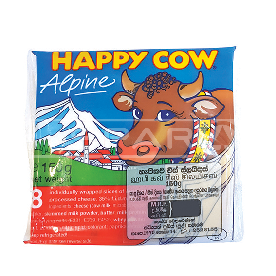 HAPPY COW Alpine Slices 8s, 150g - SPAR Sri Lanka