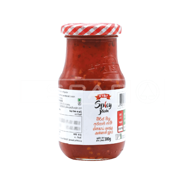 Kist Spicy Jam 300G Grocery