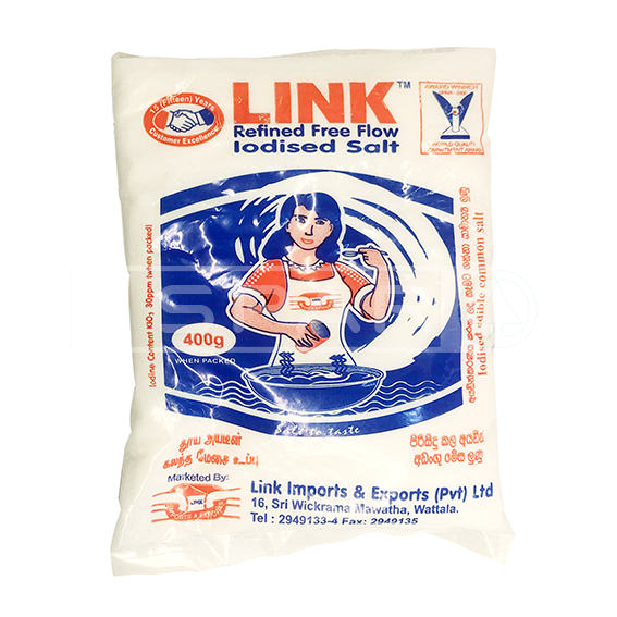 LINK Free Flow Salt, 400g - SPAR Sri Lanka