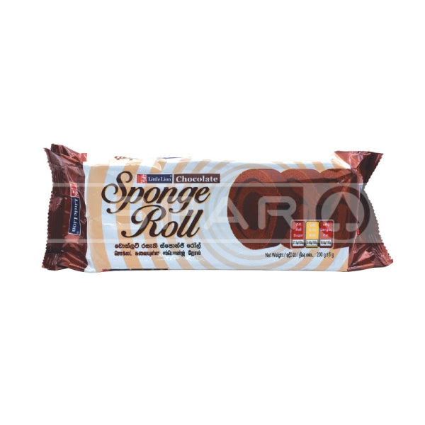 Little Lion Sponge Roll Chocolate 200G Chilled