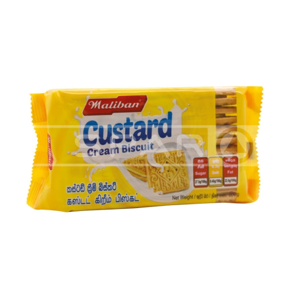 Maliban Custard Cream Biscuit 200G Groceries