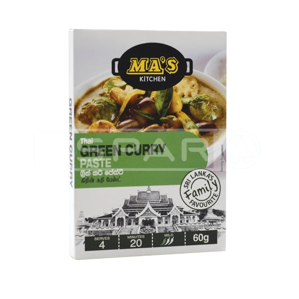 Mas Curry Paste Thai Green 60G Spices