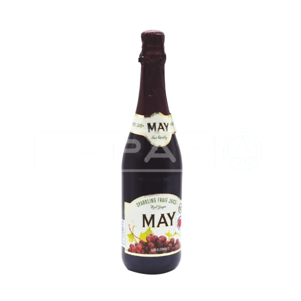 May Sparkling Fruit Juice Red Grape 750Ml Beverages