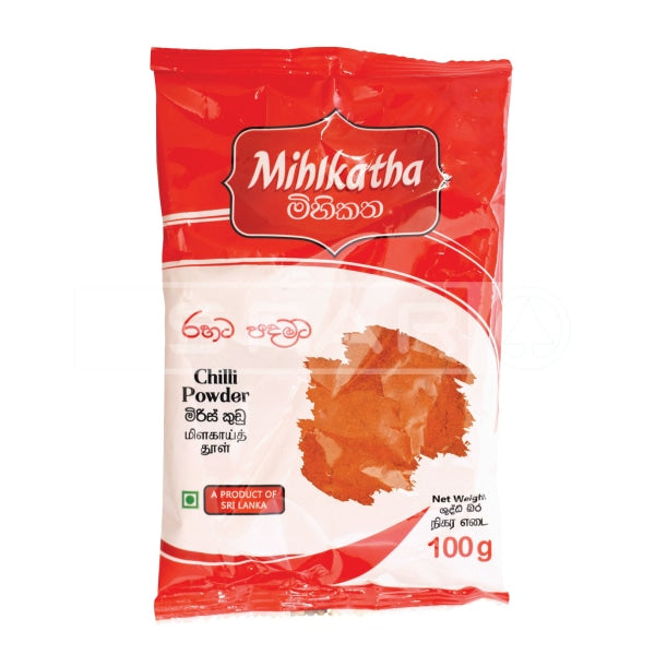 Mihikatha Chilli Powder 100G Groceries