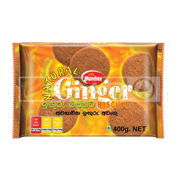 Munchee Biscuit Ginger 400G Groceries