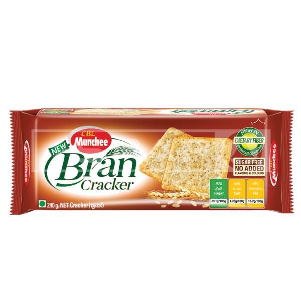 Munchee Bran Cracker 240G Groceries