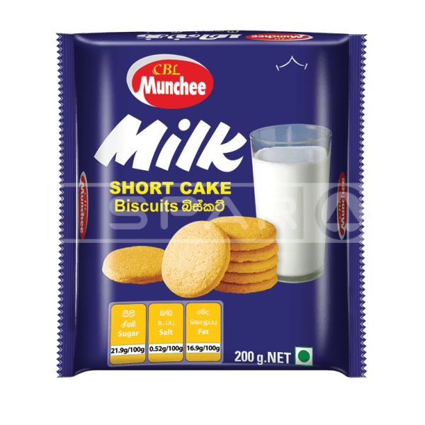 Munchee Milk Short Cake 200G Groceries