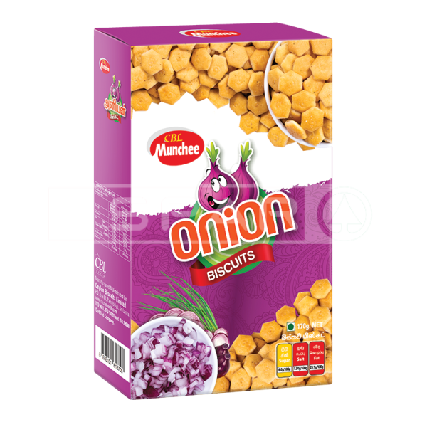 Munchee Onion Biscuits 170G Groceries
