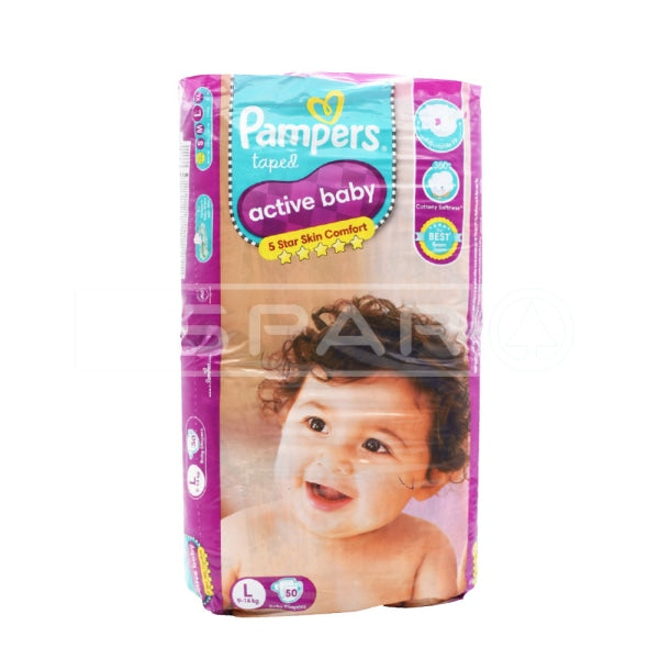 Pampers Premium Tape (L) 50S Baby Care