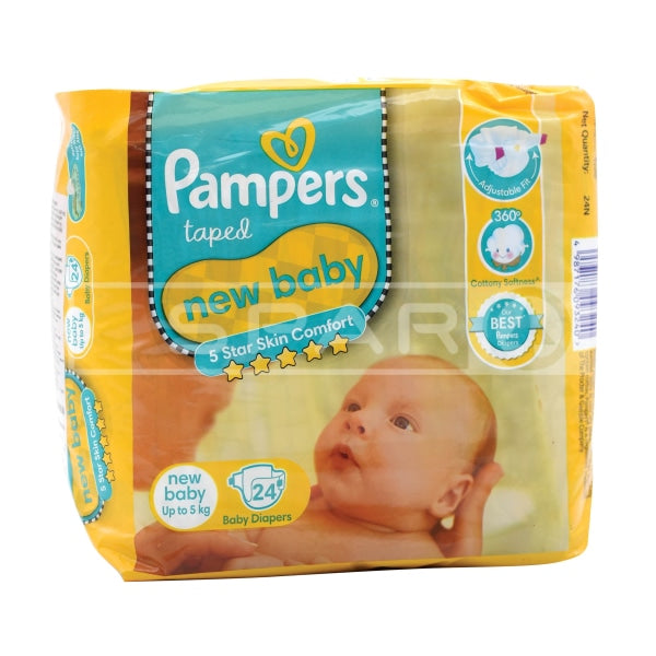 Pampers Premium Tape Nb 24S Baby Care
