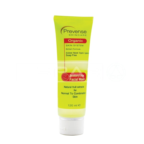 Prevense Facial Wash Strawberry & Aloe 120Ml Personal Care