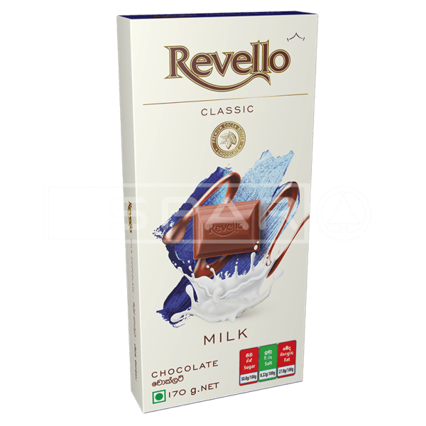 Revello Chocolate Milk 170G Groceries