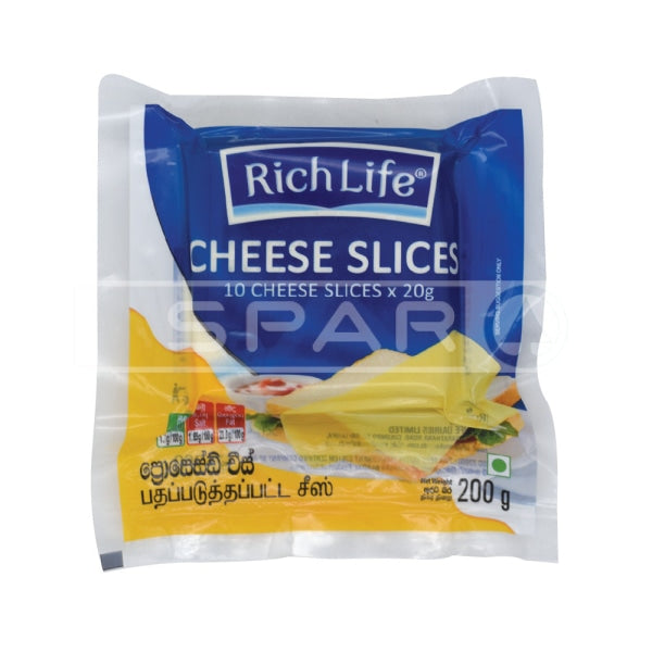 Richlife Process Cheese Slices 10S 200G Chilled