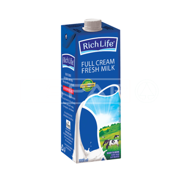 Richlife Uht Milk Full Cream 1L Beverages