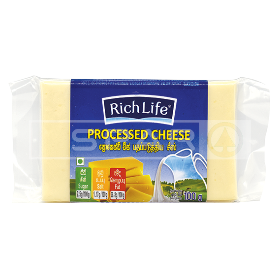 RICHLIFE Cheese  Processed, 100g - SPAR Sri Lanka